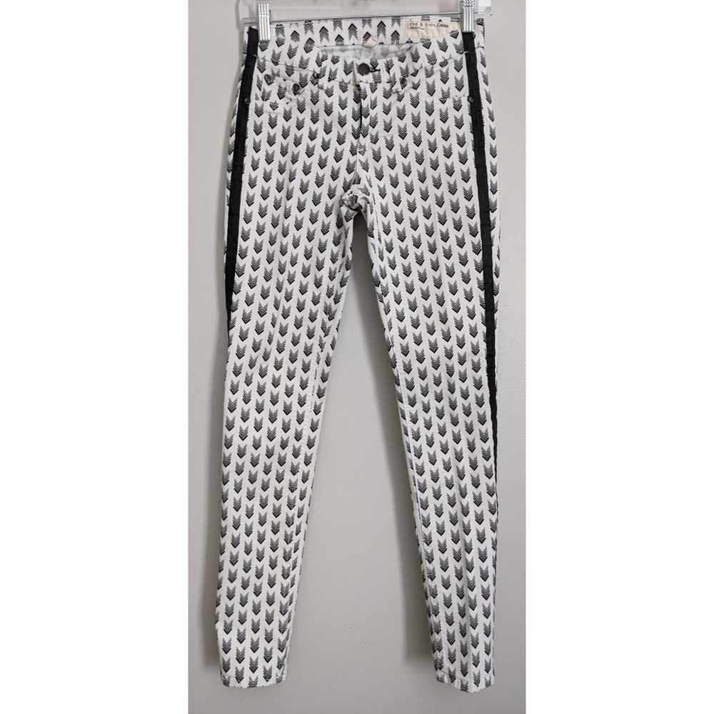 Rag & Bone For Intermix White Arrow Tux Legging J… - image 1